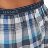 image:imageHanes Mens Underwear Boxers Pack Cool amp Breathable Cotton Underwear MoistureWicking Boxers for MenBlue Plaid  6 Pack