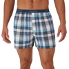 image:imageHanes Mens Underwear Boxers Pack Cool amp Breathable Cotton Underwear MoistureWicking Boxers for MenBlue Plaid  6 Pack