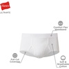 image:imageHanes Mens Underwear Briefs Ultimate Comfortsoft MoistureWicking Tagless Cooling MultipackWhite