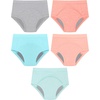 image:imageHanes Toddler Girls Potty Trainer Brief MoistureWicking Panty Odor Protection Potty Trainer Underwear 6PackCoral  Heavy Leaks  5 Pack