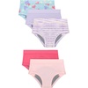 image:imageHanes Toddler Girls Potty Trainer Brief MoistureWicking Panty Odor Protection Potty Trainer Underwear 6PackPinkPurple  Heavy Leaks  5 Pack