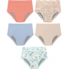 image:imageHanes Toddler Girls Potty Trainer Brief MoistureWicking Panty Odor Protection Potty Trainer Underwear 6PackTan  Heavy Leaks  5 Pack