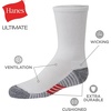 image:imageHanes Ultimate Boys Crew Performance Sport Socks 10Pair PacksWhite