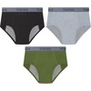 image:imageHanes boys Overnight Underwear Pack 3pack Light amp Moderate Leaks Confident Nights Overnight Underwear MultiBlackGrey