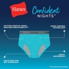 image:imageHanes boys Overnight Underwear Pack 3pack Light amp Moderate Leaks Confident Nights Overnight Underwear MultiTurquoiseGreyPink