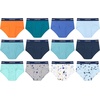 image:imageHanes boys Underwear Boxer Briefs Pack 8pack Cottonstretch Dyed Boys Underwear MoisturewickingBlue  Gray  Orange  Teal
