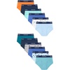 image:imageHanes boys Underwear Boxer Briefs Pack 8pack Cottonstretch Dyed Boys Underwear MoisturewickingBlue  Gray  Orange  Teal