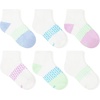 image:imageHanes girls Socks Pack Ankle Crew No Show 6 Pairs Absolute Active Cushioned Ankle Socks for GirlsLavenderWhite  Ankle