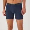 image:imageHanes mens Underwear Boxer Briefs Pack Cool amp Breathable Cotton Moisturewicking Underwear for Men No Ride UpBlackBlueGreen  12 Pack