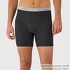 image:imageHanes mens Underwear Boxer Briefs Pack Cool amp Breathable Cotton Moisturewicking Underwear for Men No Ride UpBlackGray  12 Pack