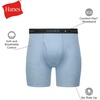 image:imageHanes mens Underwear Boxer Briefs Pack Cool amp Breathable Cotton Moisturewicking Underwear for Men No Ride UpGreyNavyBlue  6 Pack