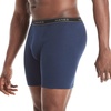 image:imageHanes mens Underwear Boxer Briefs Pack Cool amp Breathable Cotton Moisturewicking Underwear for Men No Ride UpRedBlue  6 Pack