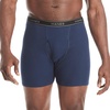 image:imageHanes mens Underwear Boxer Briefs Pack Cool amp Breathable Cotton Moisturewicking Underwear for Men No Ride UpRedBlue  6 Pack