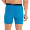 image:imageHanes mens Underwear Boxer Briefs Pack Cool amp Breathable Cotton Moisturewicking Underwear for Men No Ride UpStriped Blue  6 Pack