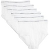 image:imageHanes Boys Brief Underwear Cotton Underwear for Boys No RideUp Briefs 6 and 10 PacksWhite  6 Pack