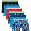 image:imageHanes Boys Originals Boxer Briefs Stretch Cotton Underwear Assorted 6packBlackBlueOrange  6 Pack