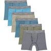 image:imageHanes Boys Originals Boxer Briefs Stretch Cotton Underwear Assorted 6packTanBlue OasisCargo OliveGrey  6 Pack