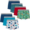 image:imageHanes Boys Potty Training Underwear Light Leaks Toddler Cotton Briefs and Boxer Briefs MultipackBoxer Briefs  WhaleDino  7 Pack