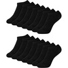 Black - No Show  14 Pack