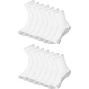 White - Crew  14 Pack