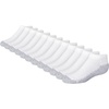 White - No Show  12 Pack