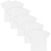 image:imageHanes Boys Undershirt EcoSmart White TShirts for Boys Short Sleeve Shirts 5 or 10 PackWhite  5 Pack