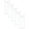 image:imageHanes Boys Undershirt Tank Top Pack  Kids Tank Undershirts  Cool Comfort MoistureWicking Sleeveless ShirtsWhite  5 Pack