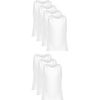 image:imageHanes Boys Undershirt Tank Top Pack  Kids Tank Undershirts  Cool Comfort MoistureWicking Sleeveless ShirtsWhite