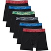 image:imageHanes Boys Underwear Boxer Briefs Pack 6pack Hanes Moves Xtemp Boxer Brief Underwear for Boys MoisturewickingBlack  6 Pack