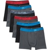 image:imageHanes Boys Underwear Boxer Briefs Pack 6pack Moves Breathable Boxer Briefs for Boys Moisturewicking FlexibleBlackGrey  6 Pack