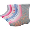 image:imageHanes Girls Socks Fashion Patterned Soft Socks No Show Ankle and Crew 12pair PacksPinkGrayBlueLavender  10 Pack