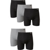 image:imageHanes Mens Underwear Boxer Briefs Pack Moisturewicking Underwear for Men Breathable Cool amp Breathable CottonAssorted  5 Pack