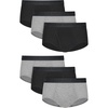 image:imageHanes Mens Underwear Briefs Ultimate Comfortsoft MoistureWicking Tagless Cooling MultipackBlackGray