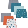 image:imageHanes Toddler Boys Organic Cotton Underwear Pure Comfort 100 Cotton Boxer Briefs Available 10 amp 7 PackTan  White  Seafoam