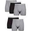 Black/Gray - 5 Pack