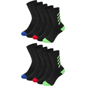 image:imageHanes Boys Moves Socks Breathable Mesh Performance Socks Ankle Crew No Show Moisturewicking 10packBlack  Crew