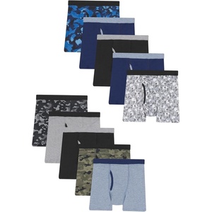 image:imageHanes Boys Underwear Boxer Briefs Or Briefs Pack 8 Or 12 Pack Cotton Stretch Underwear for Boys amp Toddler BoysMulticolor