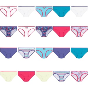 image:imageHanes Girls Hanes Girls 20pack Tagless Cotton Brief PantiesHipster  Assorted  20 Pack
