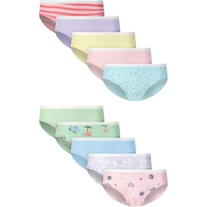 image:imageHanes Girls Hanes Girls 20pack Tagless Cotton Brief PantiesPurple  Hearts  Flowers  Green  Blue  Pink