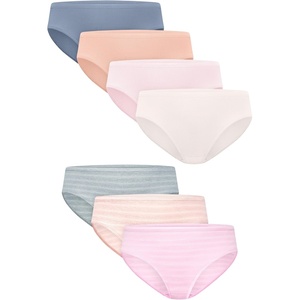 image:imageHanes Girls Underwear Hipsters 7pack Pure Comfort Microfiber Hipster Panties for Girls AssortedBlueRoseBlushPink