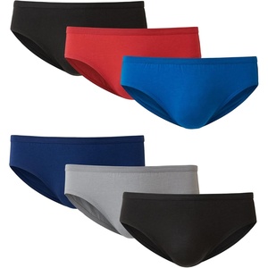 image:imageHanes Mens Bikini Underwear Pack 6Pack Sexy Mens Underwear UltraSoft Stretch Cotton Bikini Briefs WickingAssorted