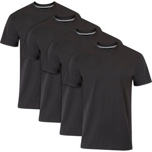 image:imageHanes Mens Ultimate Undershirt ComfortBlend Slim Fit Tees for Men MoistureWickingBlack  4 Pack