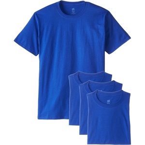 image:imageHanes Mens Ultimate Undershirt ComfortBlend Slim Fit Tees for Men MoistureWickingDeep Royal