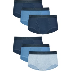 image:imageHanes Mens Underwear Briefs Ultimate Comfortsoft MoistureWicking Tagless Cooling MultipackNavyBlue