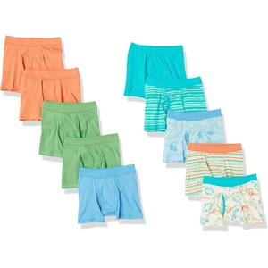 image:imageHanes Toddler Boys Organic Cotton Underwear Pure Comfort 100 Cotton Boxer Briefs Available 10 amp 7 PackBoxer Briefs  Assorted  10 Pack