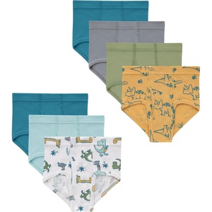 image:imageHanes Toddler Boys Organic Cotton Underwear Pure Comfort 100 Cotton Boxer Briefs Available 10 amp 7 PackGreen  White  Gold  Seafoam