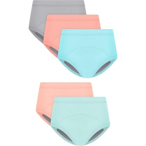image:imageHanes Toddler Girls Potty Trainer Brief MoistureWicking Panty Odor Protection Potty Trainer Underwear 6PackCoral  Heavy Leaks  5 Pack