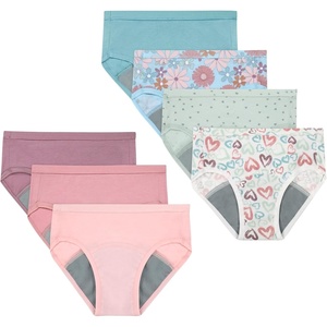 image:imageHanes Toddler Girls Potty Trainer Brief MoistureWicking Panty Odor Protection Potty Trainer Underwear 6PackMauve  Light Leaks  7 Pack