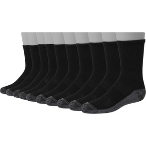 image:imageHanes Ultimate Boys Crew Performance Sport Socks 10Pair PacksBlack