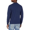 image:imageHanes Mens Beefy Long Sleeve Shirt 1 or 2 PackNavy  1 Pack